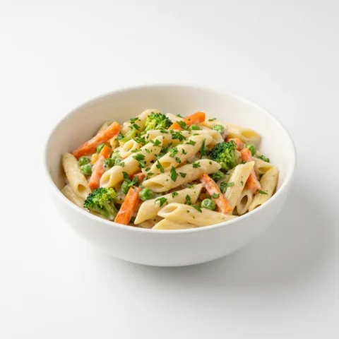Veg Alfredo Penne Pasta – pure veg from Mohit Bakery, Delhi