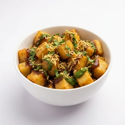 Aloo Chaat – pure veg from Mohit Bakery, Delhi