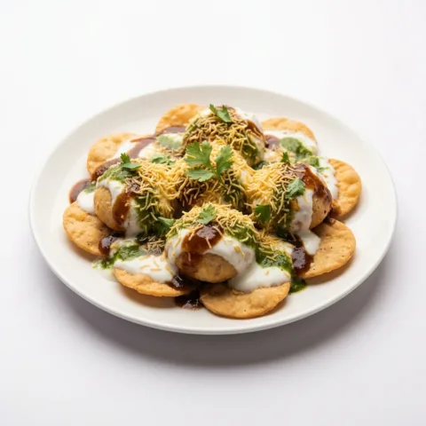 Bhalle Papdi – pure veg from Mohit Bakery, Delhi