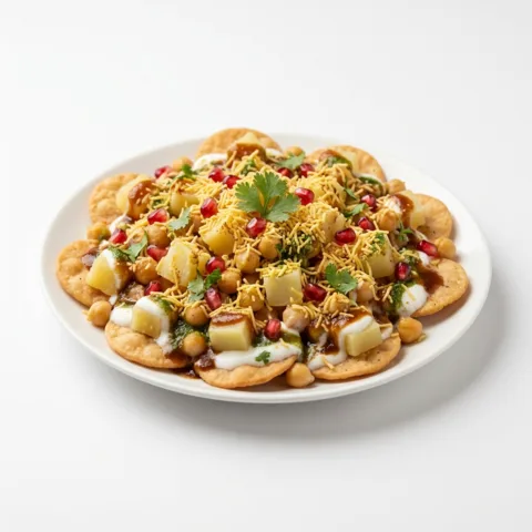 Papdi Chaat – pure veg from Mohit Bakery, Delhi