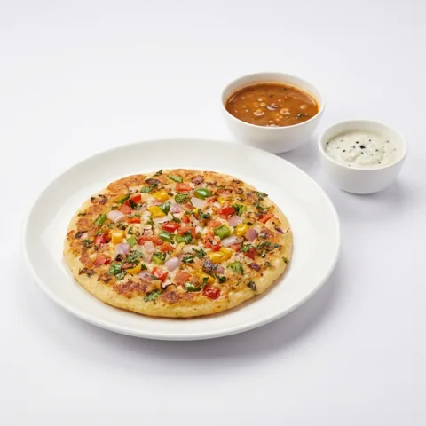 Mix Veg Uttapam – pure veg from Mohit Bakery, Delhi