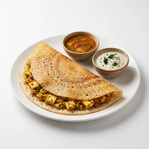 Rawa Paneer Dosa – pure veg from Mohit Bakery, Delhi