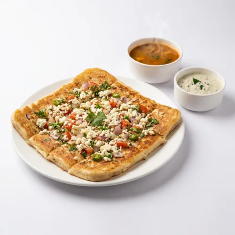 Paneer Uttapam – pure veg from Mohit Bakery, Delhi