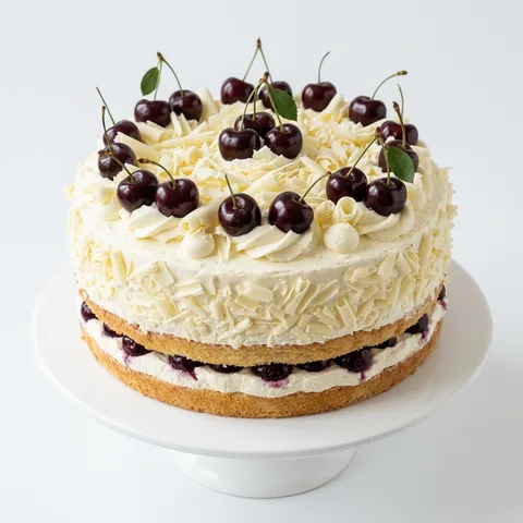 White Forest Cake – eggless cake from Mohit Bakery, Delhi