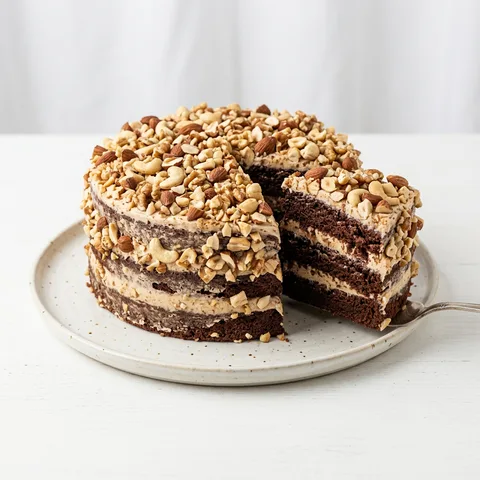 Nutty Cake – eggless cake from Mohit Bakery, Delhi
