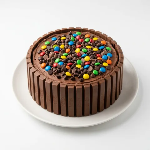 Choco Kit Kat Cake – eggless cake from Mohit Bakery, Delhi