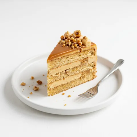 Butter Scotch Pastry – eggless pastry from Mohit Bakery, Delhi