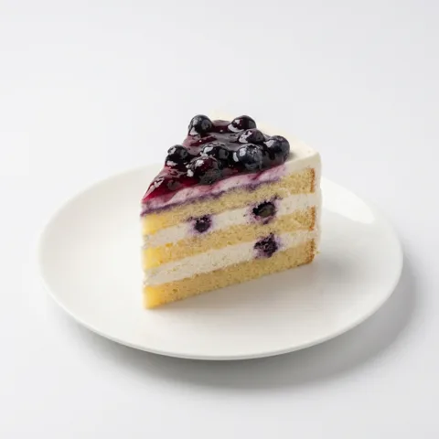 Blueberry Pastry – eggless pastry from Mohit Bakery, Delhi