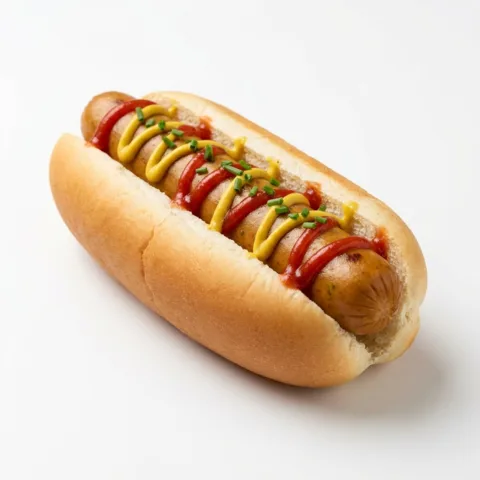 Veg Hot Dog – pure veg from Mohit Bakery, Delhi
