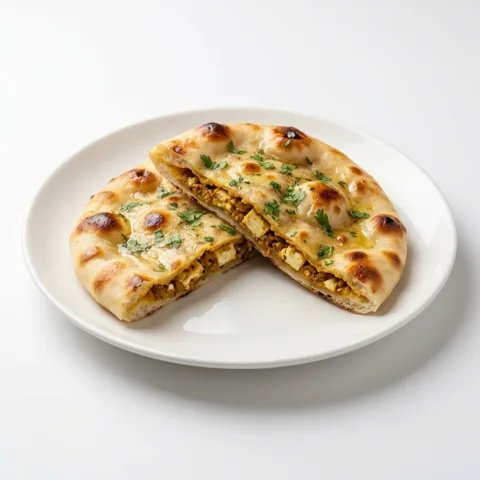 Stuffed Paneer Kulcha – pure veg from Mohit Bakery, Delhi