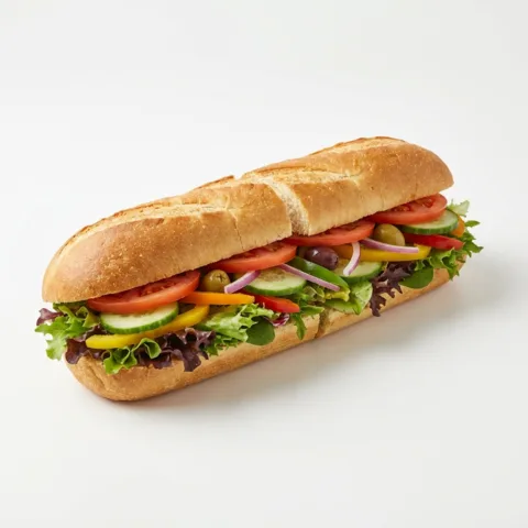 Veggie Delight Sub – pure veg from Mohit Bakery, Delhi