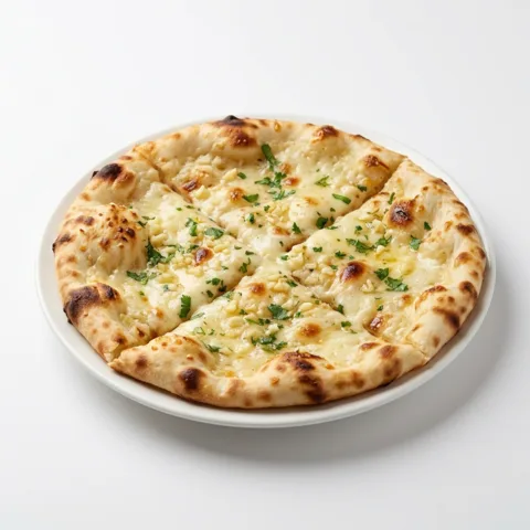 Cheese Garlic Naan – fresh eggless bread from Mohit Bakery, Delhi