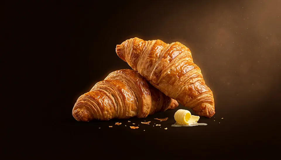 Butter Croissant – fresh eggless bread from Mohit Bakery, Delhi