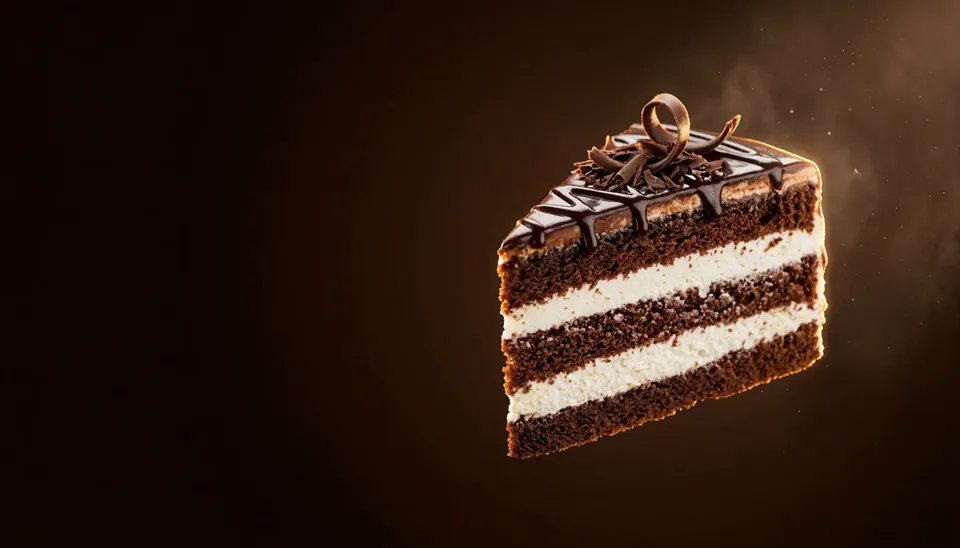 Choco Vanilla Pastry – eggless pastry from Mohit Bakery, Delhi