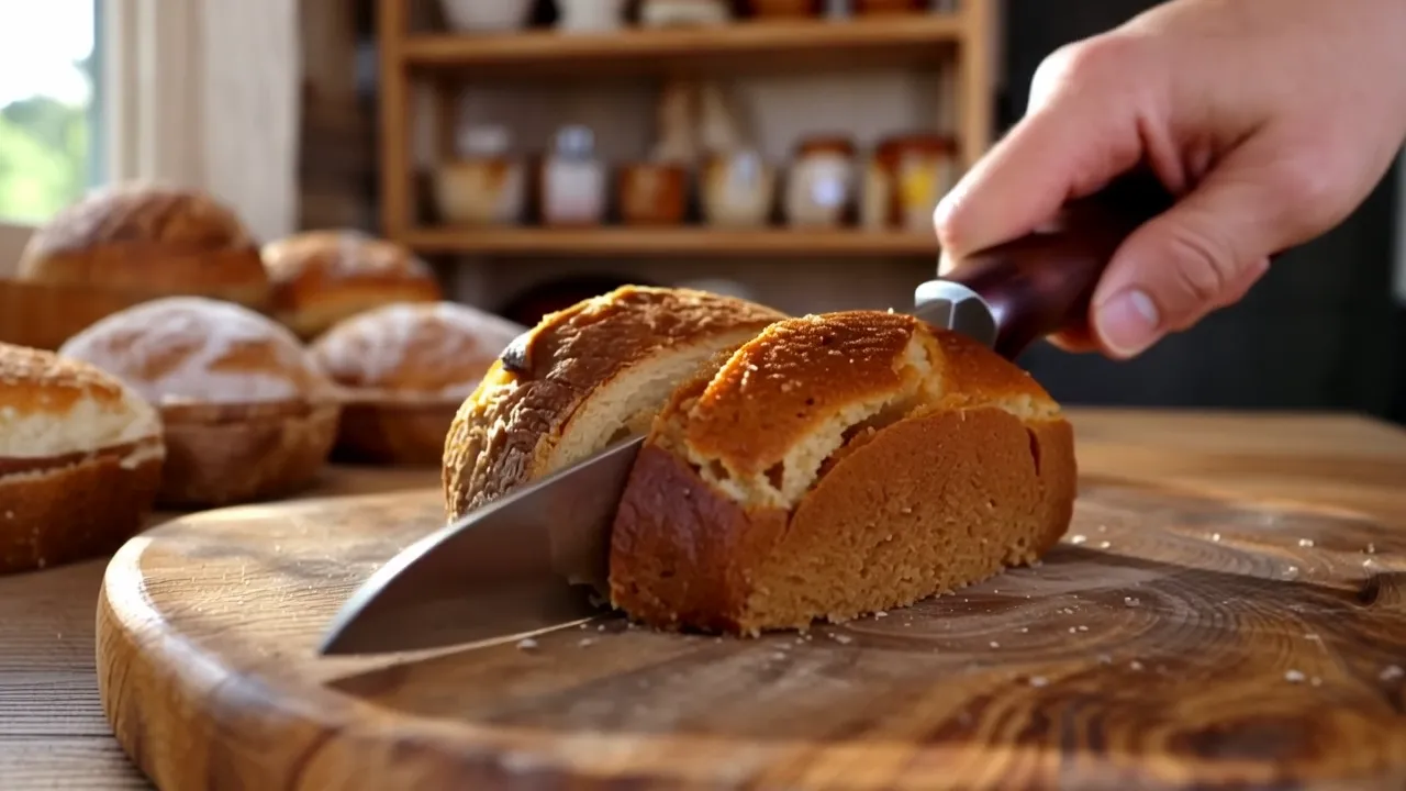 Freshly baked eggless breads at Mohit Bakery