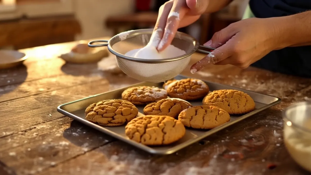 Freshly baked eggless cookies at Mohit Bakery