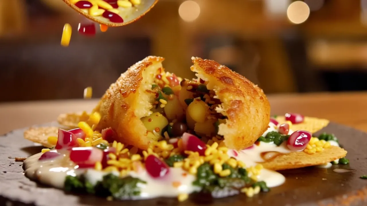 Freshly baked eggless samosa-kachori at Mohit Bakery