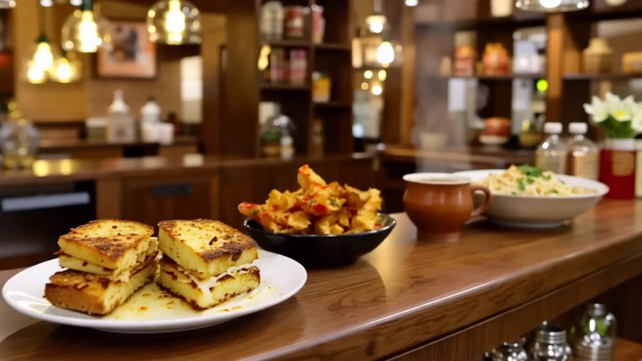Freshly baked eggless sandwiches at Mohit Bakery
