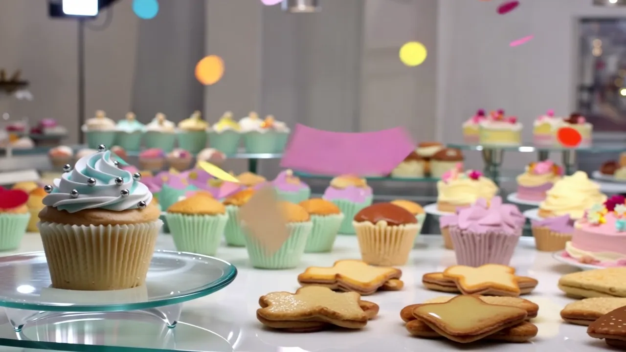 Eggless pastries, cupcakes and cookies at Mohit Bakery